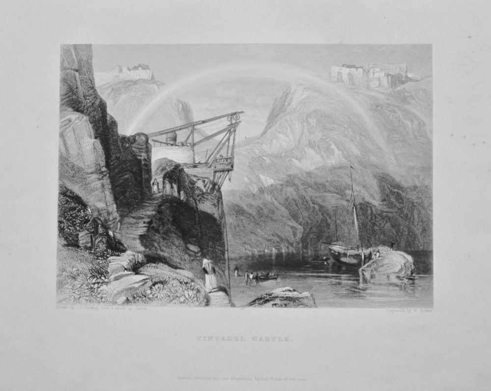 Tintagel Castle. - 1842.