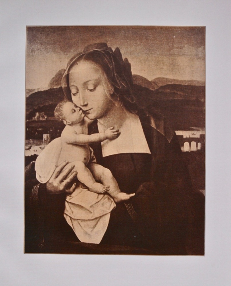 Virgin and Child - print