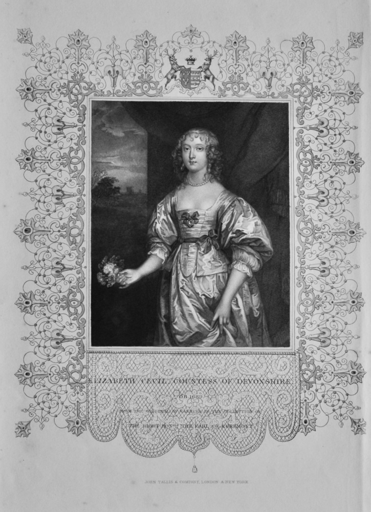 Elizabeth Cecil, Countess of Devonshire.