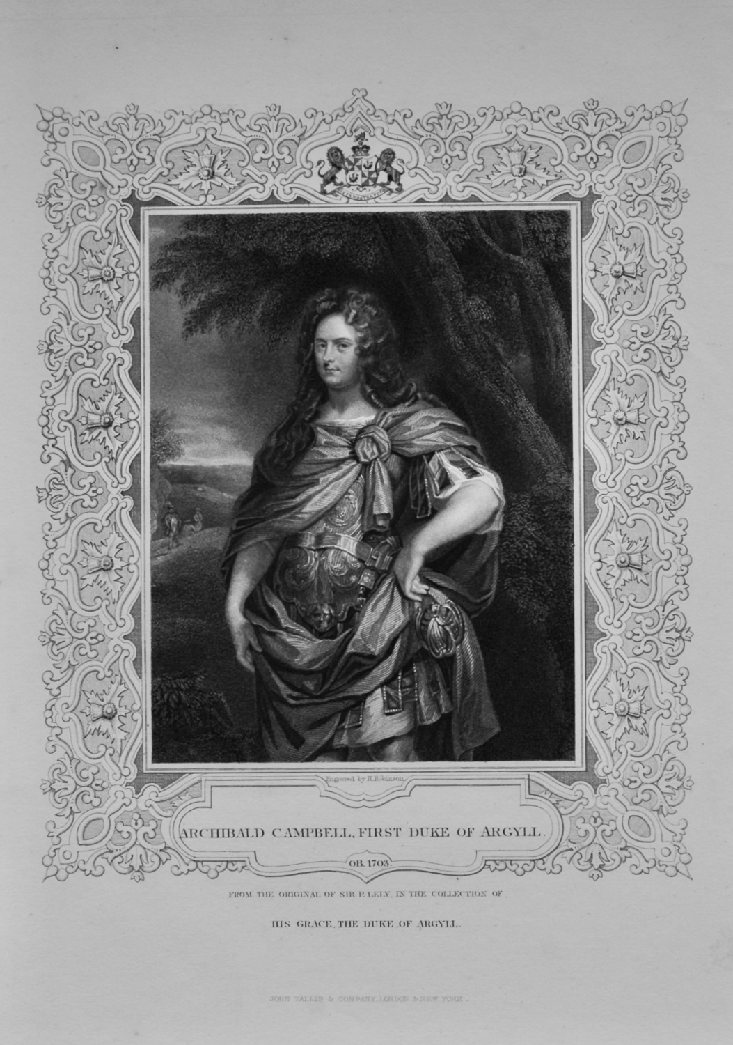 Archibald Campbell, First Duke of Argyll.