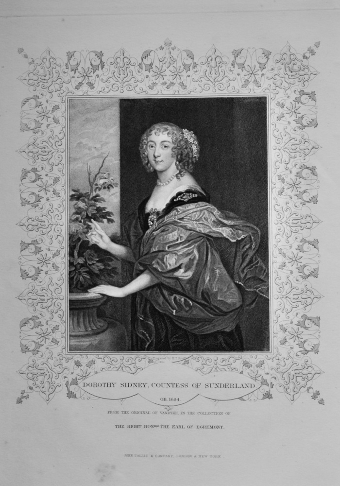 Dorothy Sidney, Countess of Sunderland.