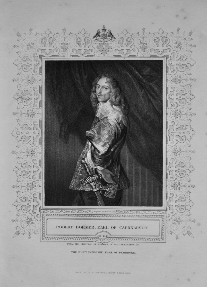 Robert Dormer, Earl of Caernarvon.