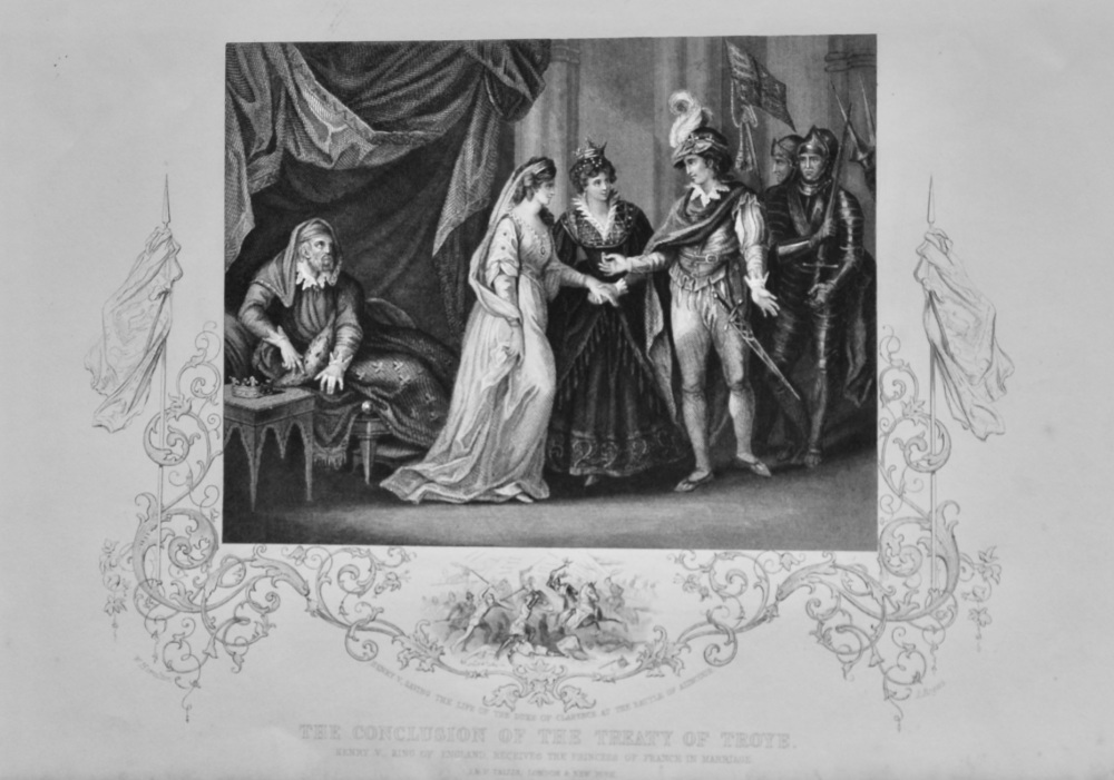 The Conclusion of the Treaty of Troye.