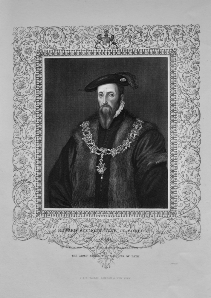 Edward Seymour Duke of Somerset.