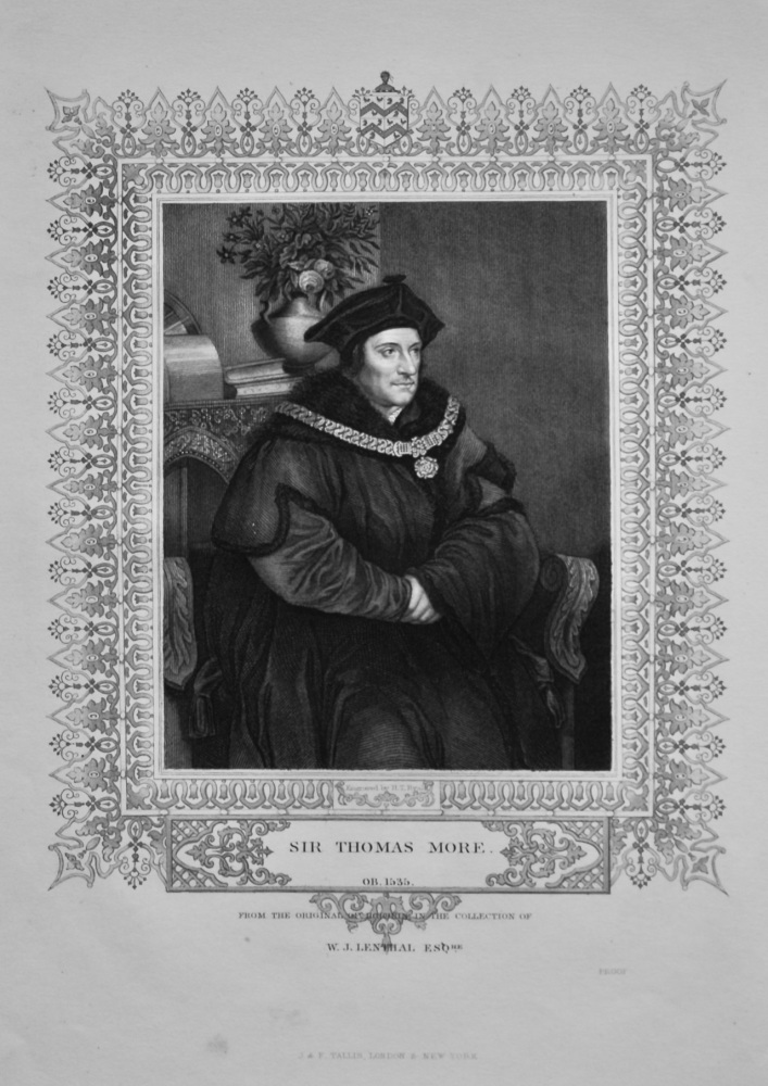 Sir Thomas More.