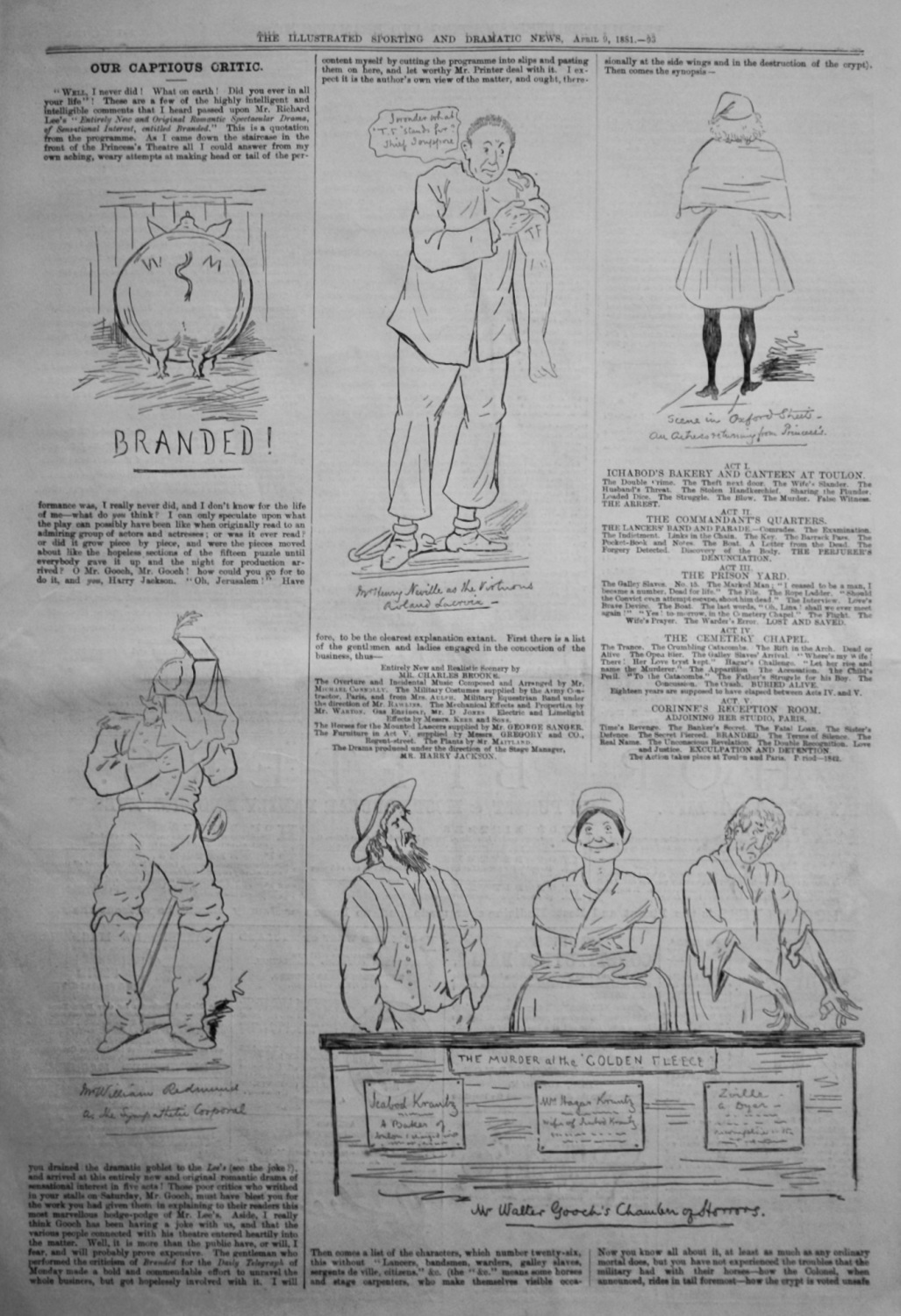 Our Captious Critic.  