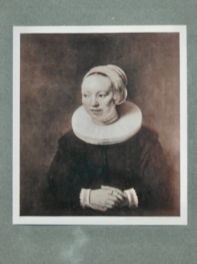 Portrait of the Wife of Nicholas Bergham.  