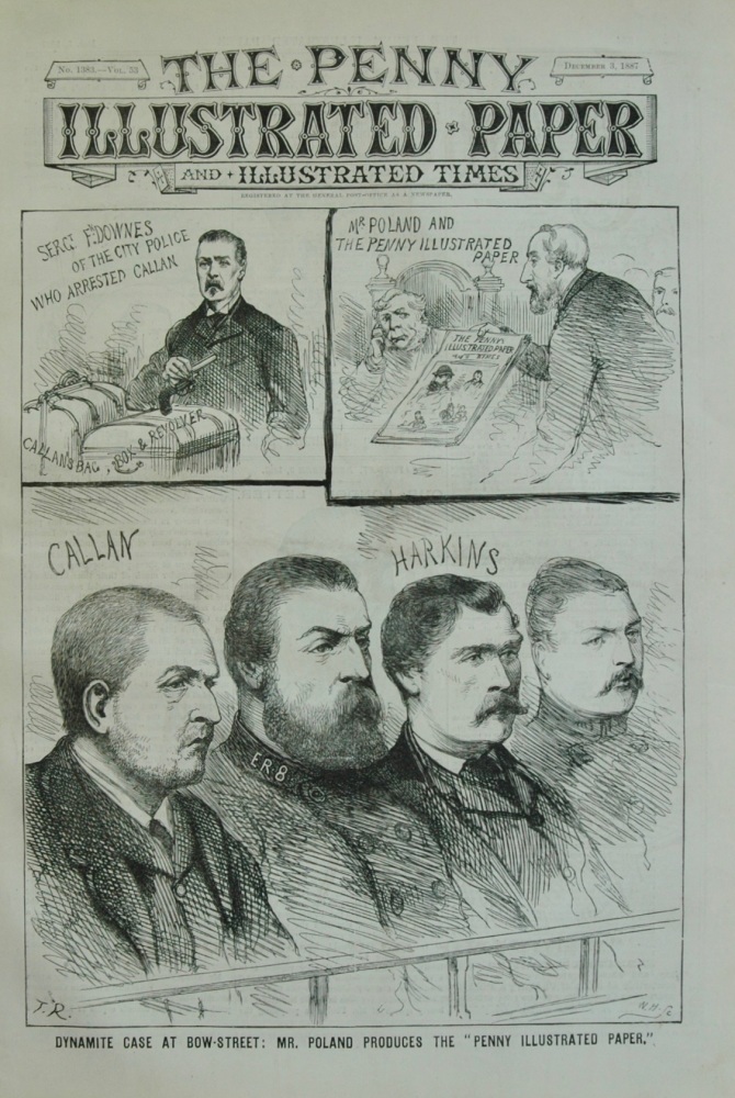 The Trial of Callan and Harkins - 1887