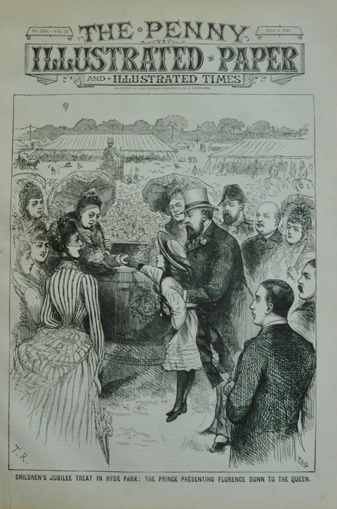 Children's Jubilee Treat in Hyde Park - 1887