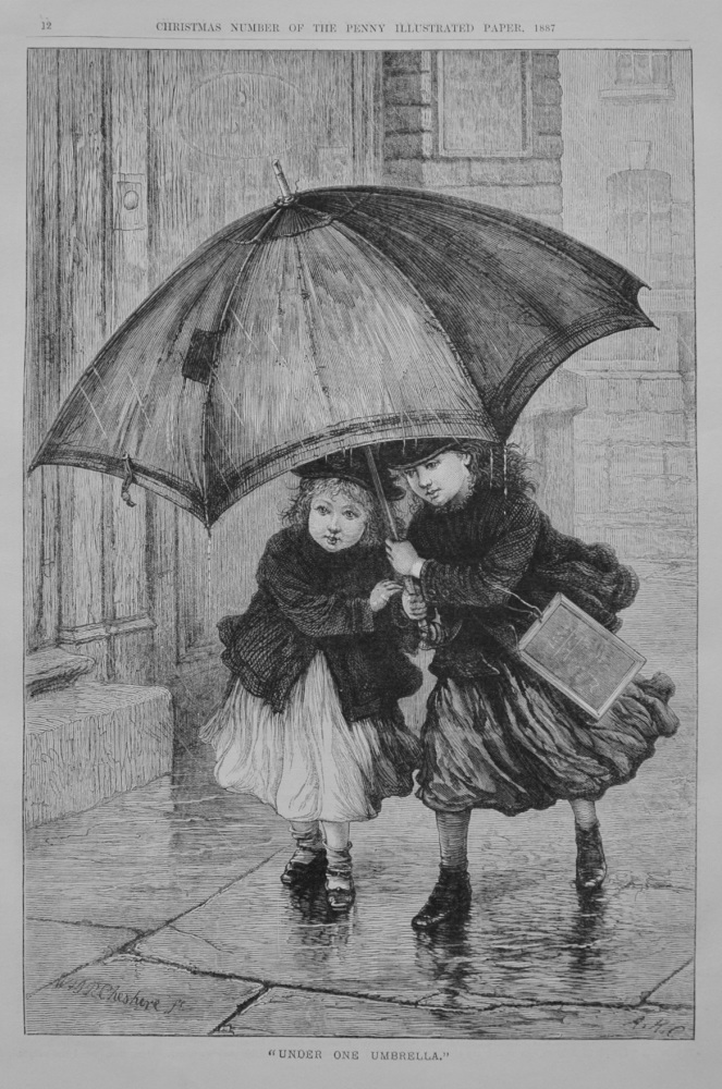 "Under one Umbrella" - 1887