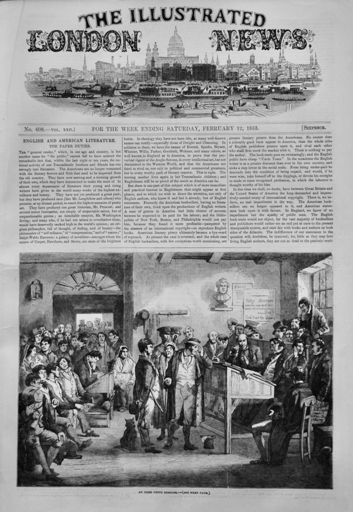 Illustrated London News, April 12th, 1853.