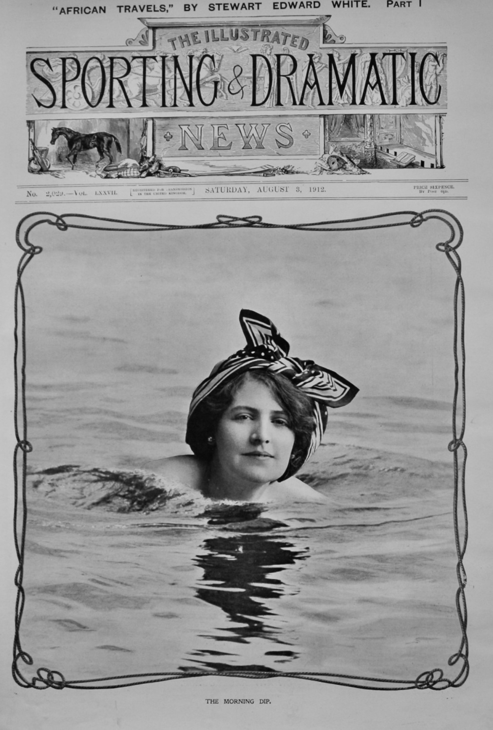 The Morning Dip.  1912.