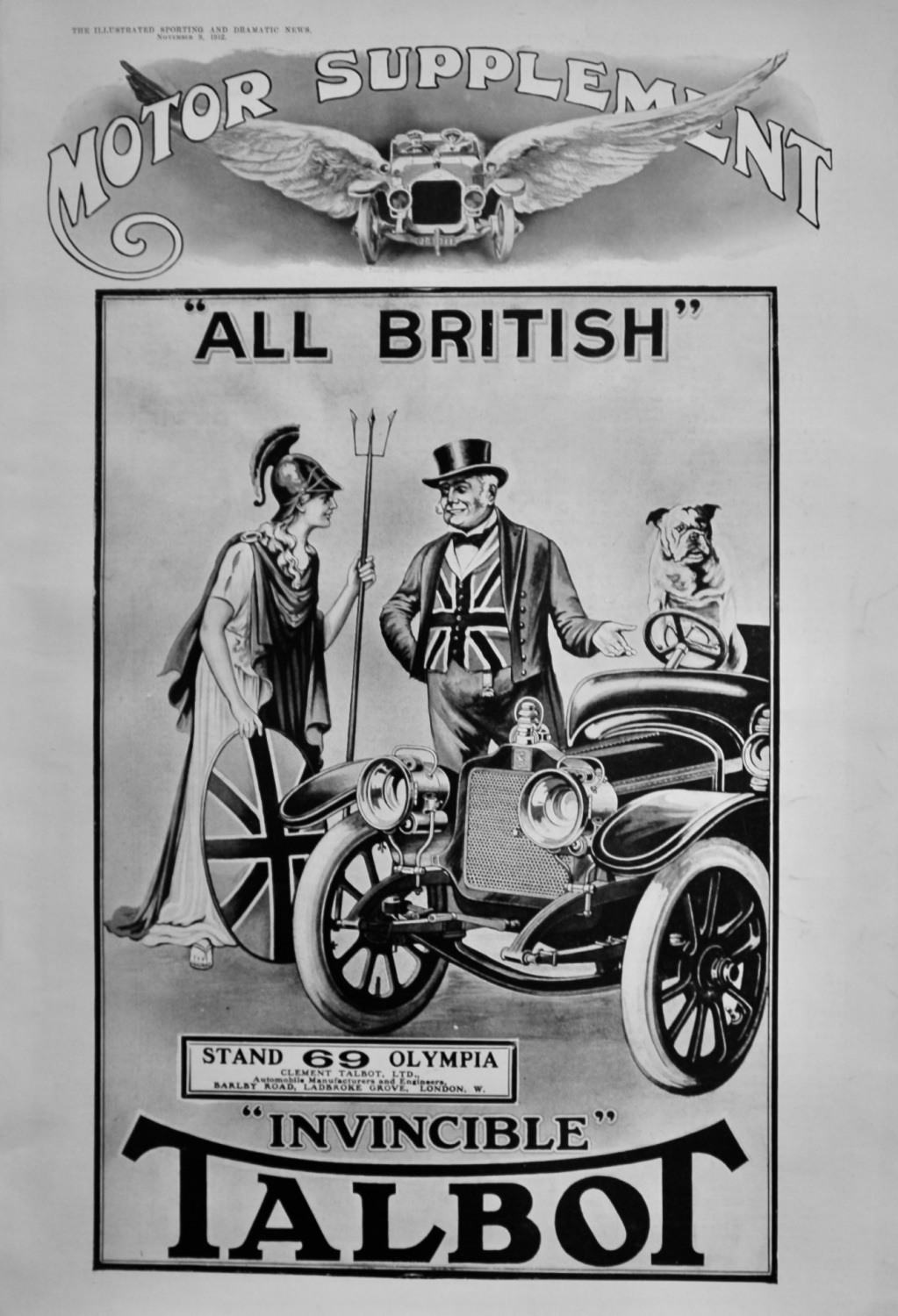 Motor Supplement. November 9th,  & November 16th, 1912.. (Part 1. & Part 2.