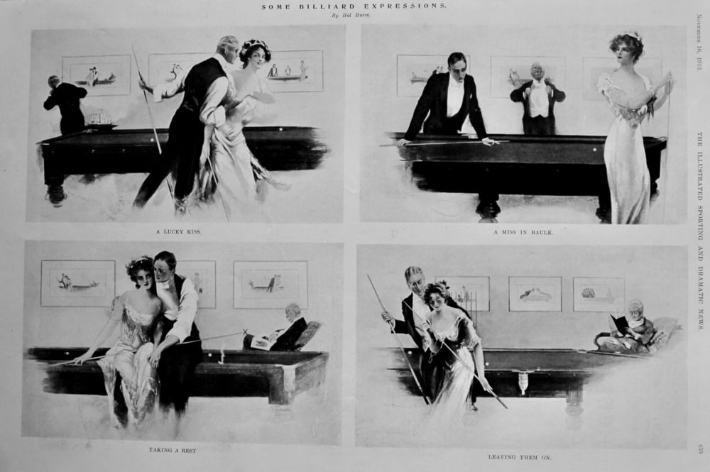 Some Billiard Expressions.  1912.