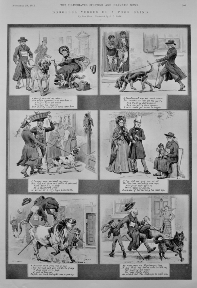 Doggerel Verses of a Poor Blind.  1912.