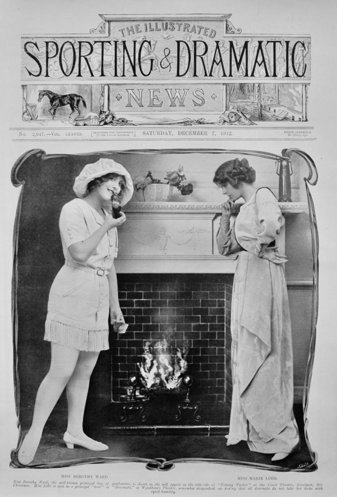 Miss Dorothy Ward.  &  Miss Marie Lohr.  1912.