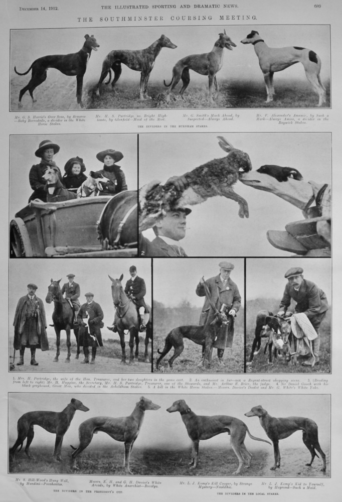 The Southminster Coursing Meeting.  1912.