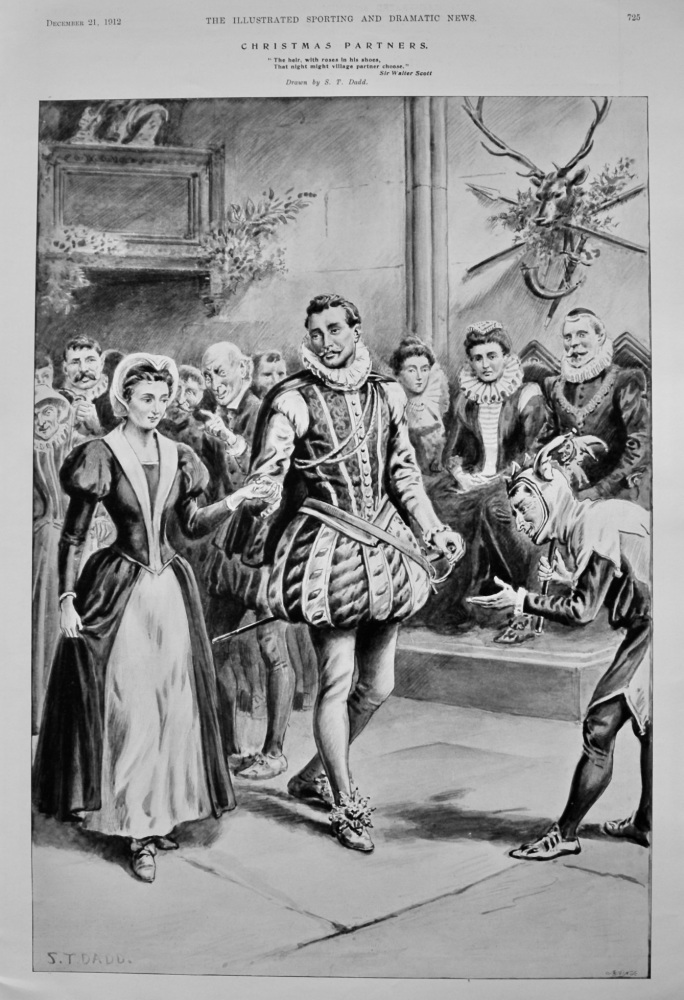 Christmas Partners.  1912.