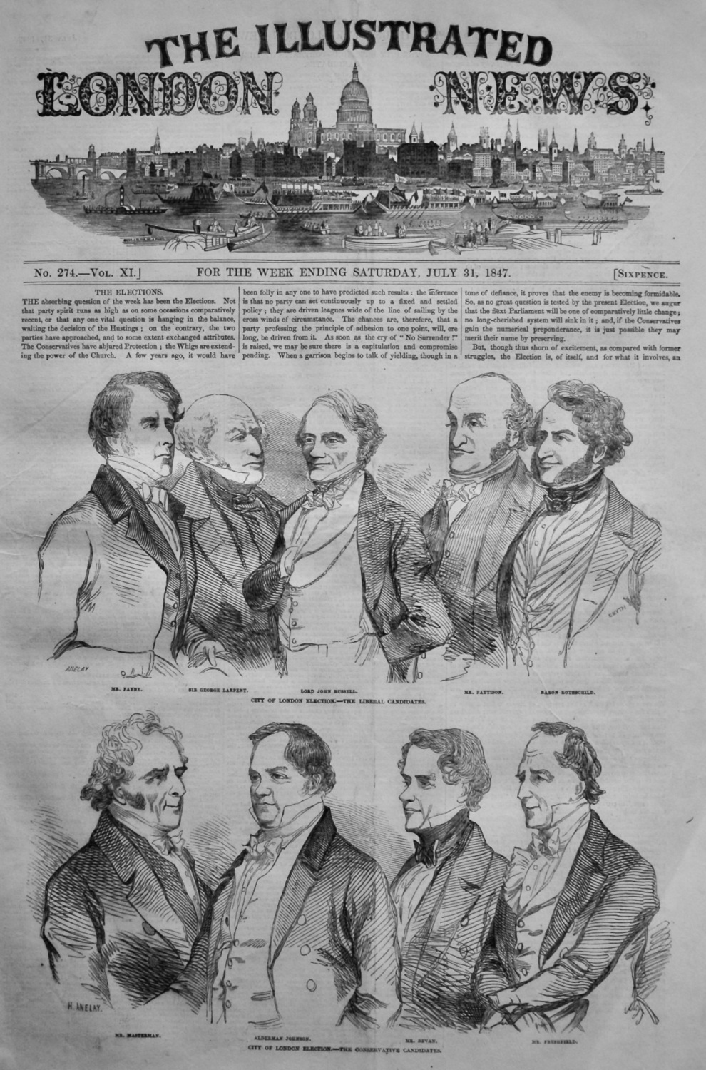 The Elections.  1847.