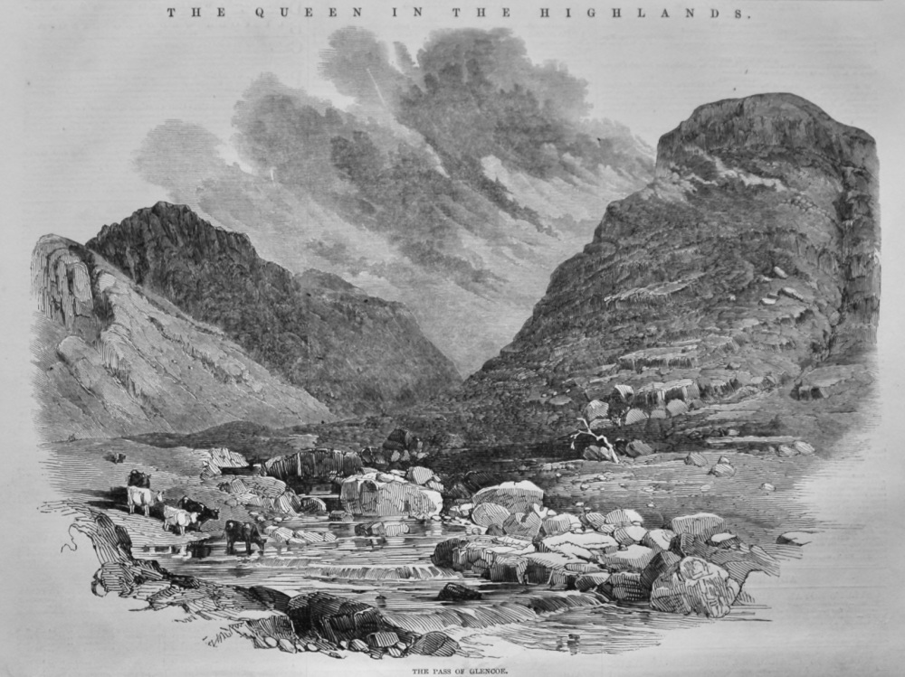 The Pass of Glencoe.  1847.