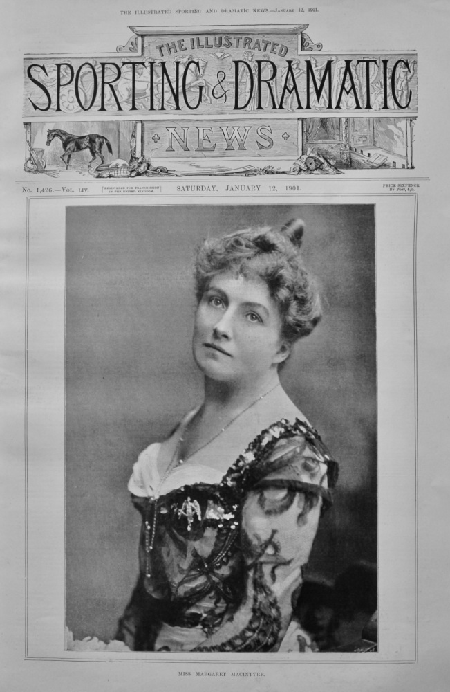 Miss Margaret Macintyre.  1901.