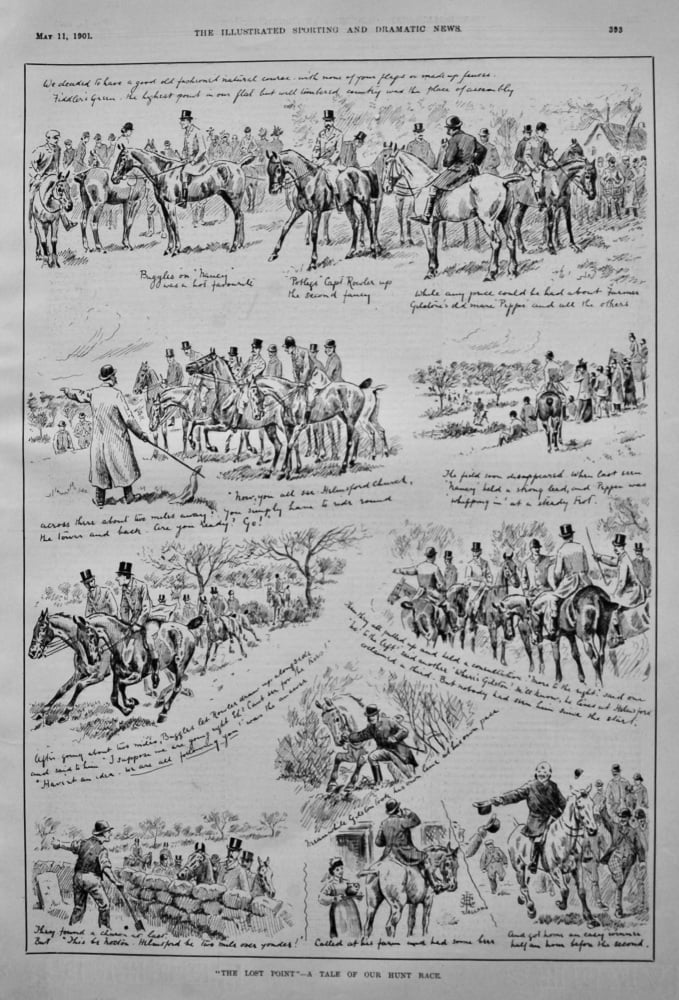 "The Lost Point"- A Tale of our Hunt Race.  1901.