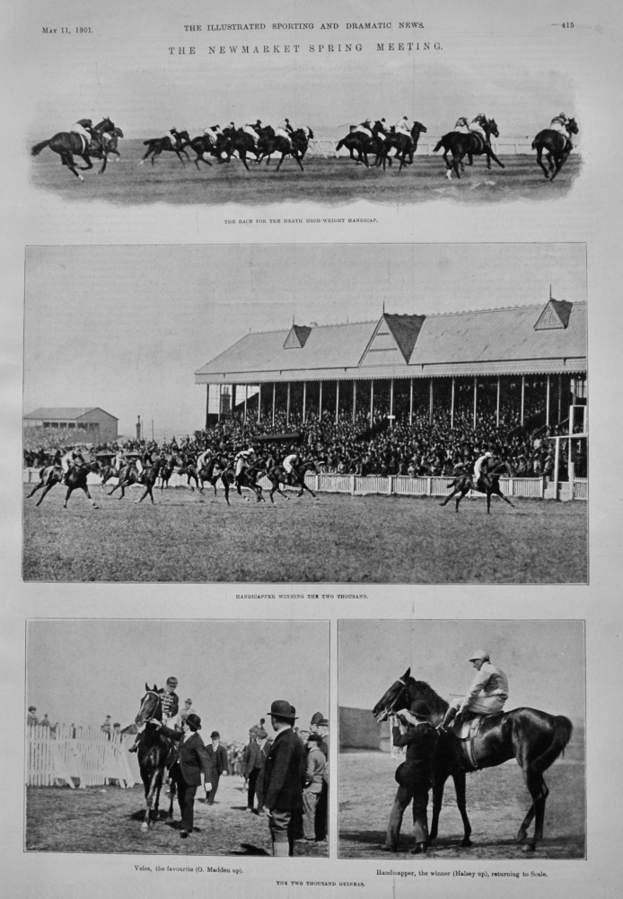 The Newmarket Spring Meeting.  1901.