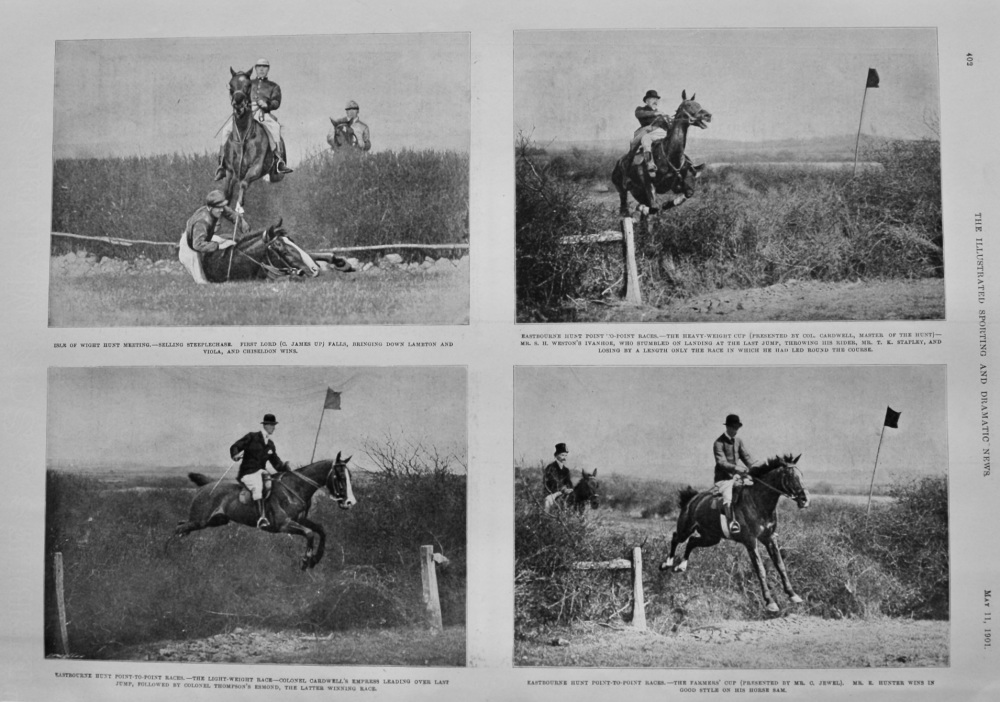 Point-to-Point Races.  1901.