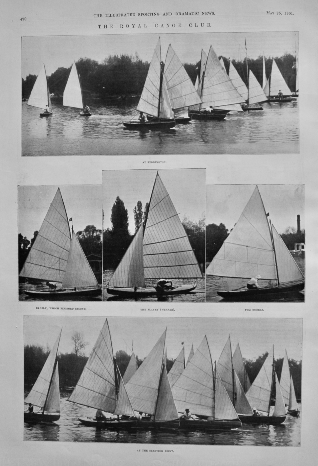 The Royal Canoe Club.  1901.