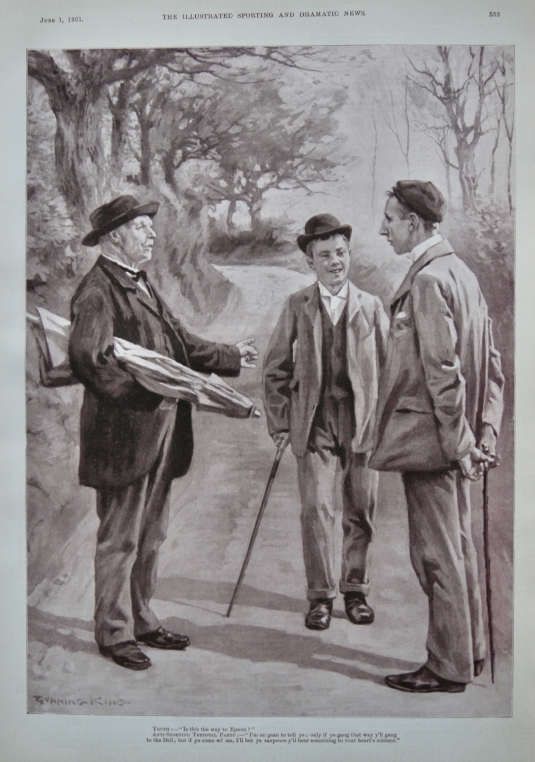 Gunning King.  1901.