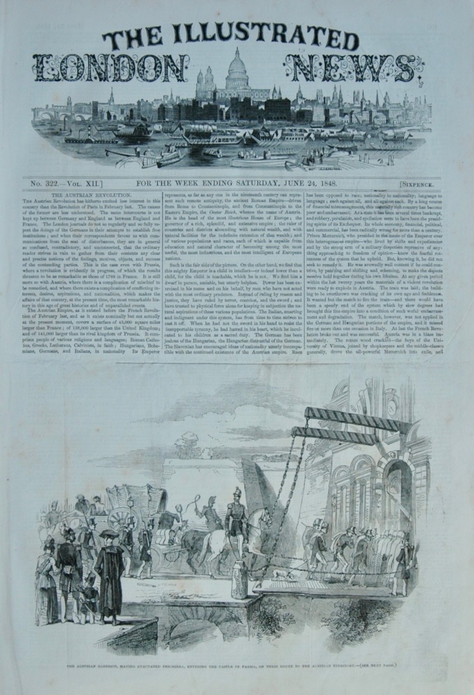 The Illustrated London News, June 24, 1848