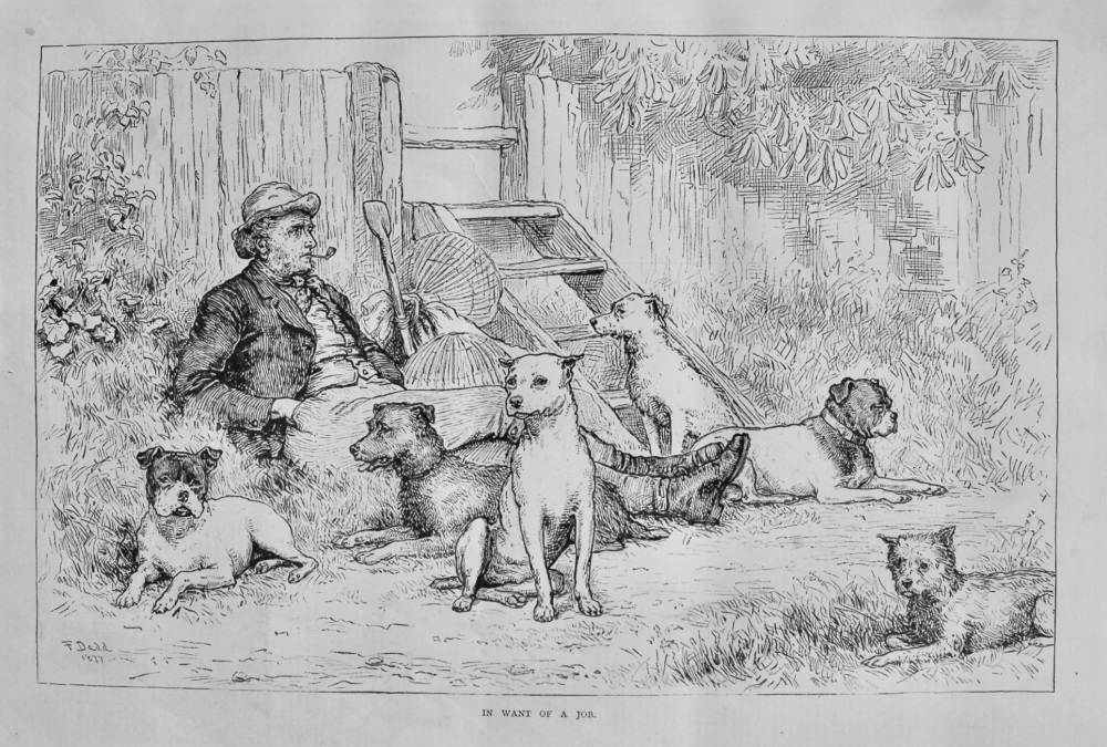 In Want of a Job.  1878.
