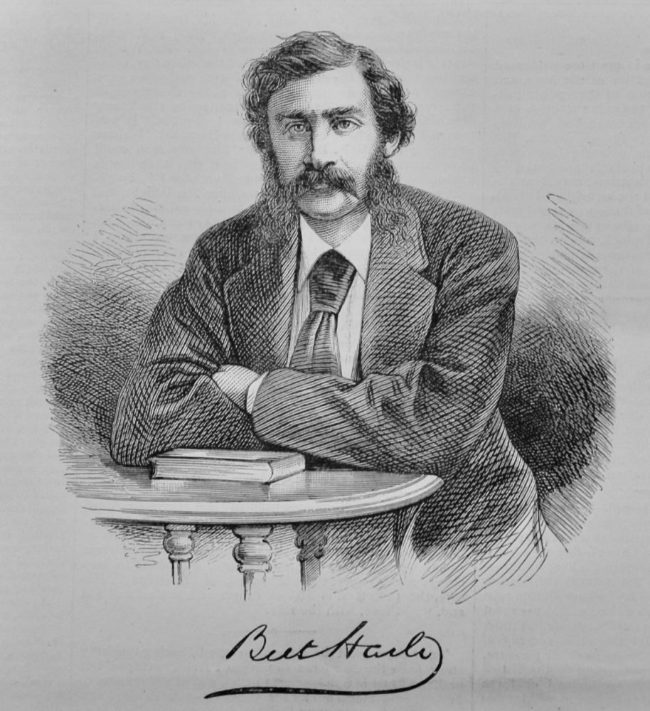 Bret Harte.  (Writer).  1878.