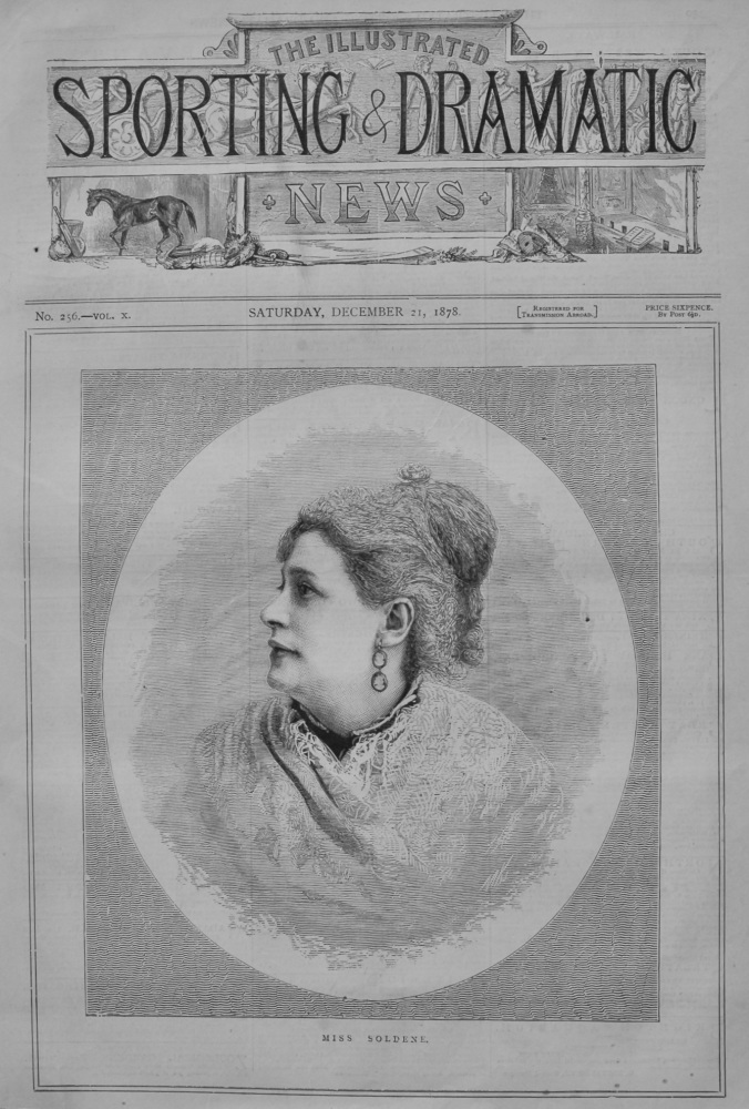 Miss Soldene.  1878.