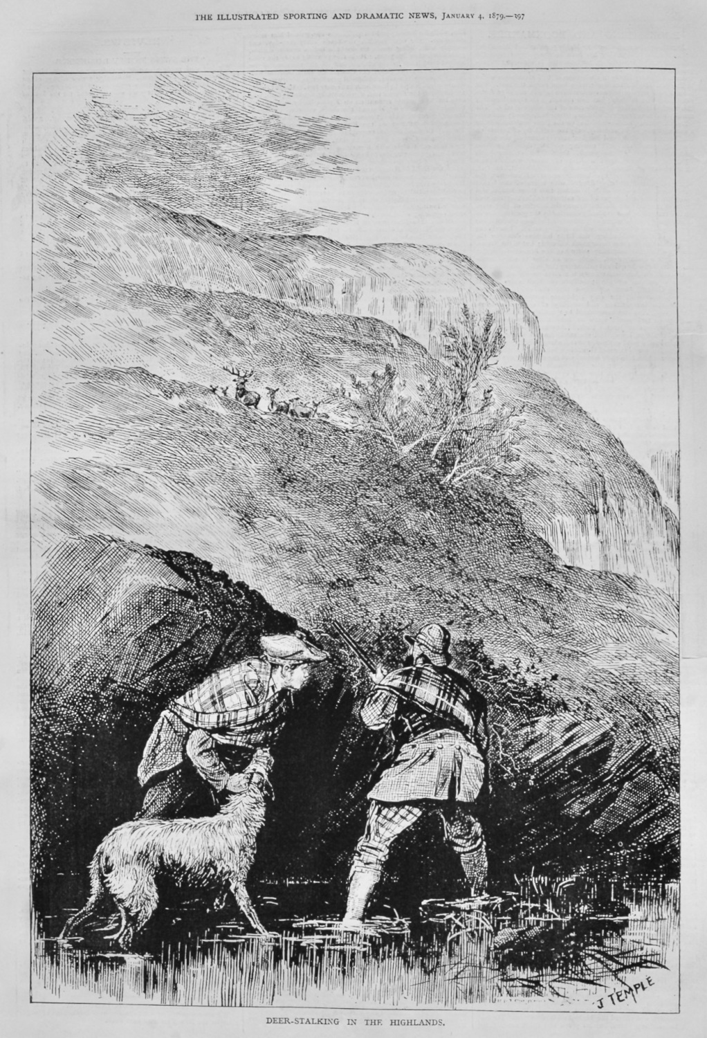 Deer-Stalking in the Highlands. 1879.