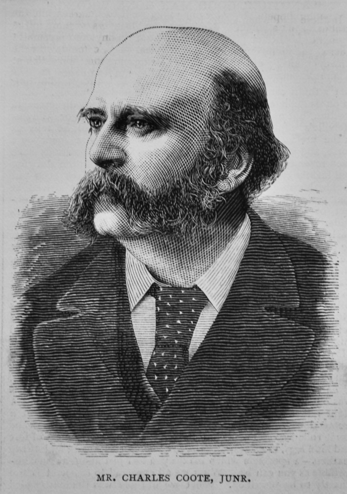 Mr. Charles Coote, junr.  (Composer).  1878.