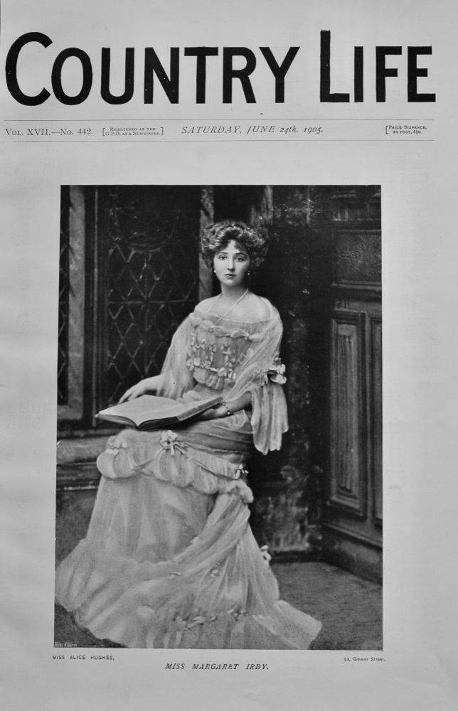 Miss Margaret Irby.  1905. (Portrait Photograph) 