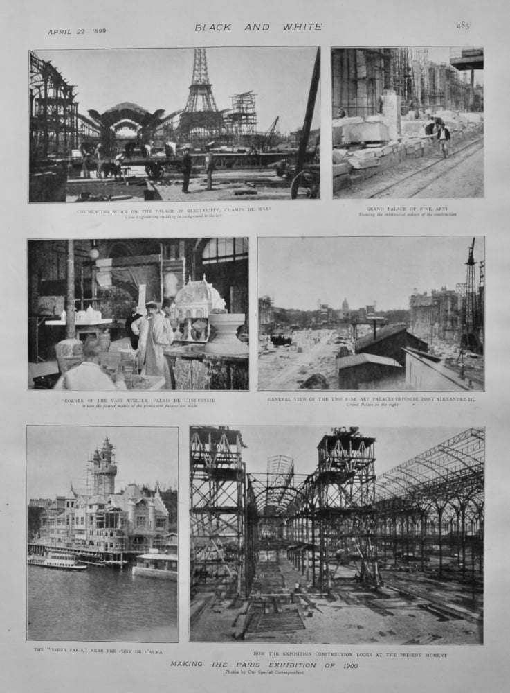 Making the Paris Exhibition of 1900.