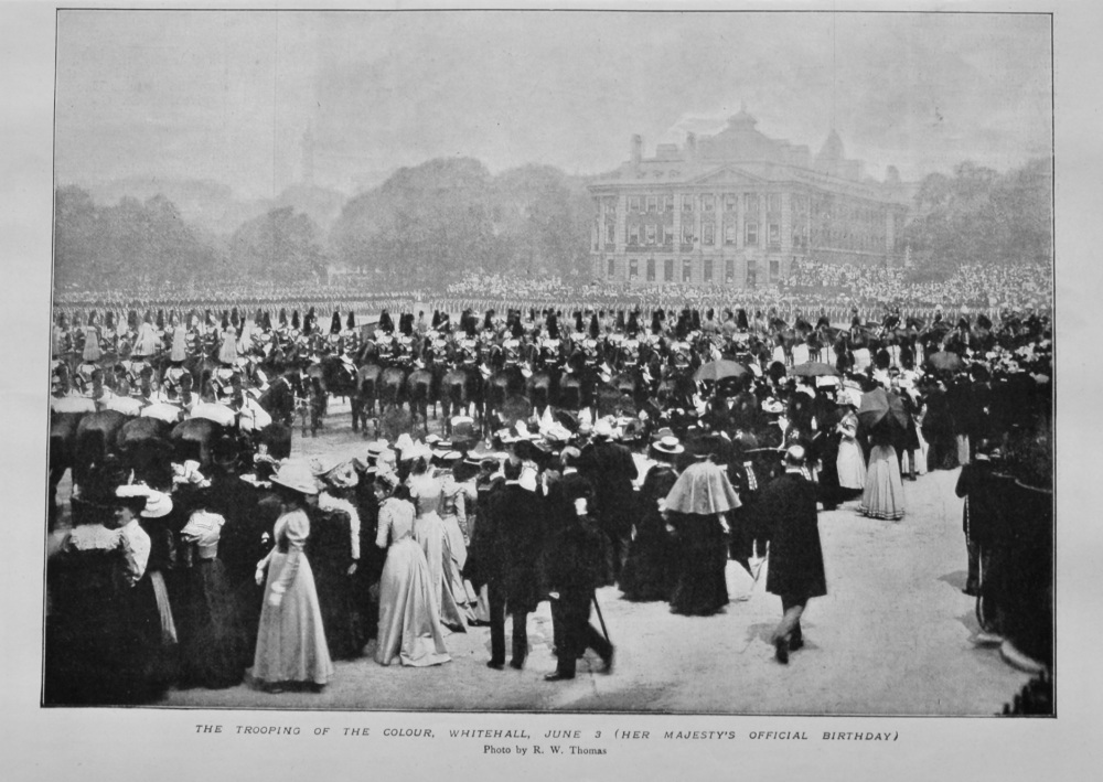 The Trooping of the Colour, Whitehall, June 3   (Her Majesty's Official Bir
