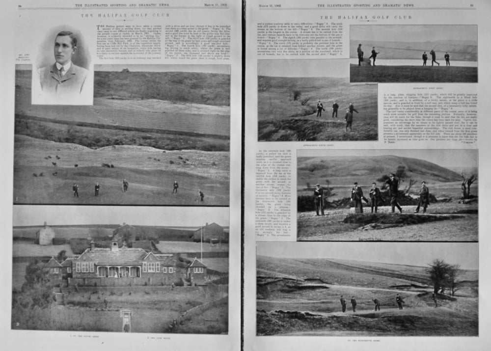 The Halifax Golf Club.  1903.