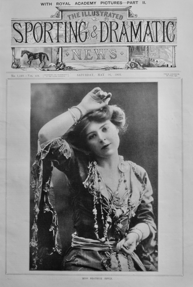 Miss Beatrice Irwin.  1903.