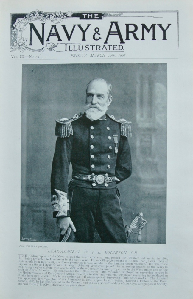 Rear-Admiral W. J. L. Wharton, C.B.