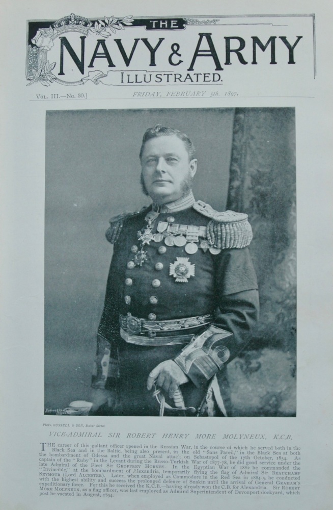 Vice-Admiral Sir Robert Henry More Molyneux, K.C.B