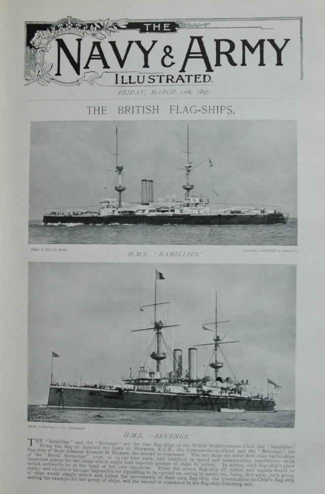The British Flag-Ships - 1897