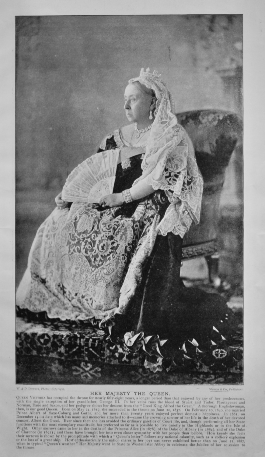 Her Majesty the Queen. (Victoria.)