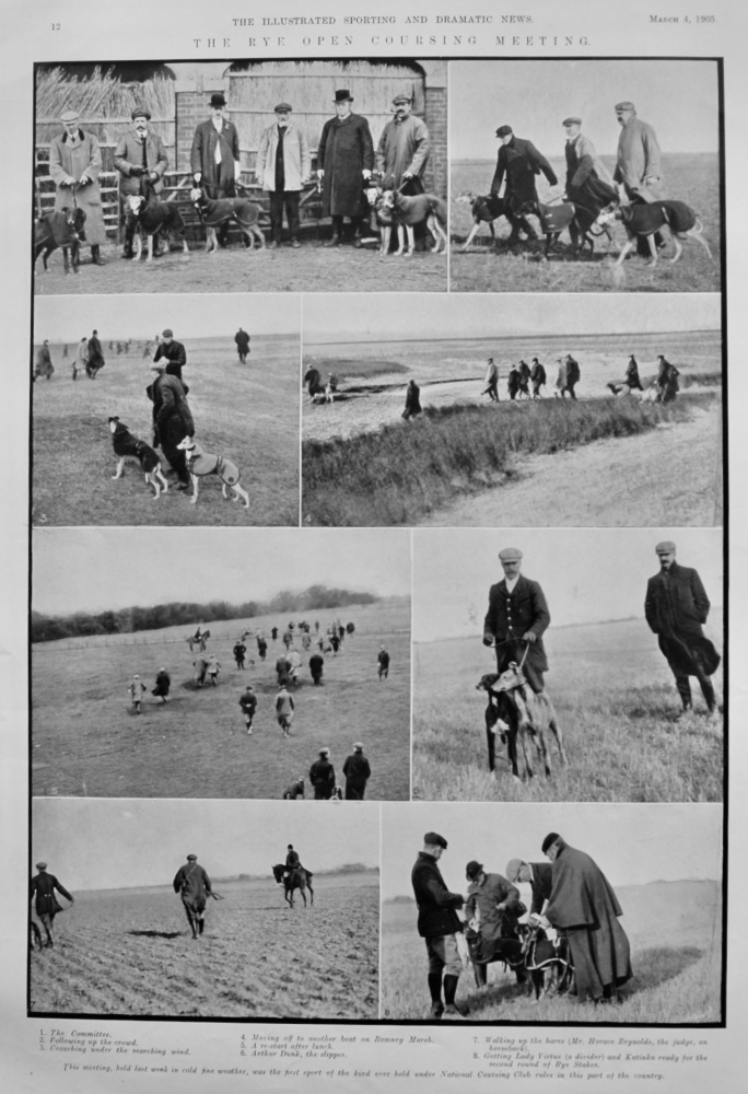 The Rye Open Coursing Meeting.  1905.