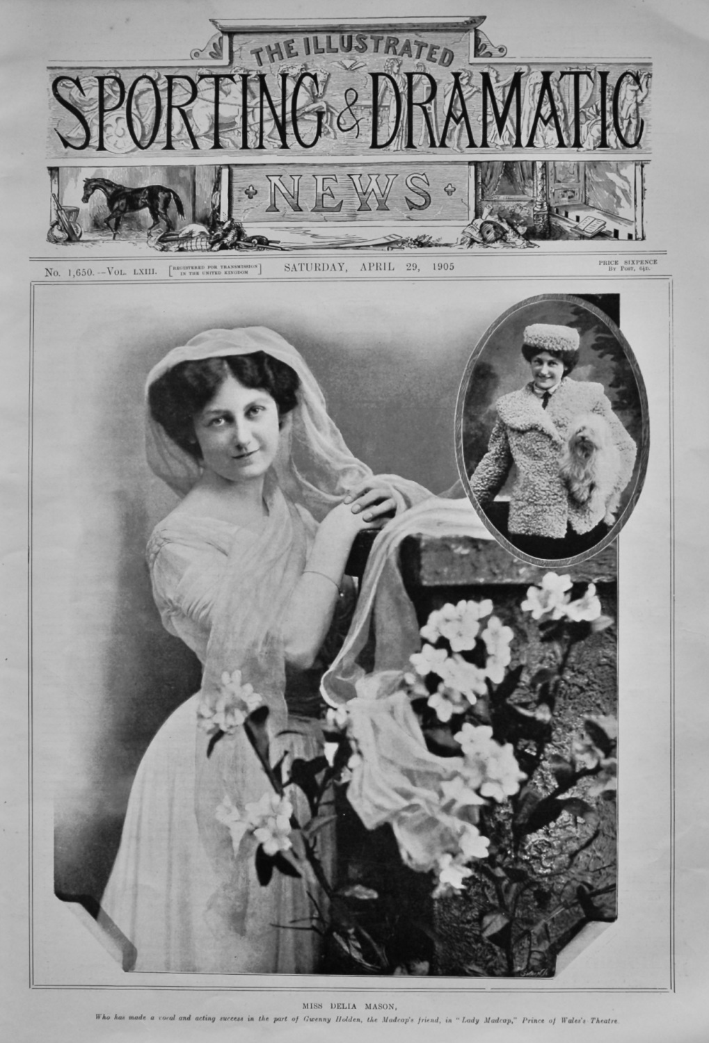 Miss Delia Mason. 1905.