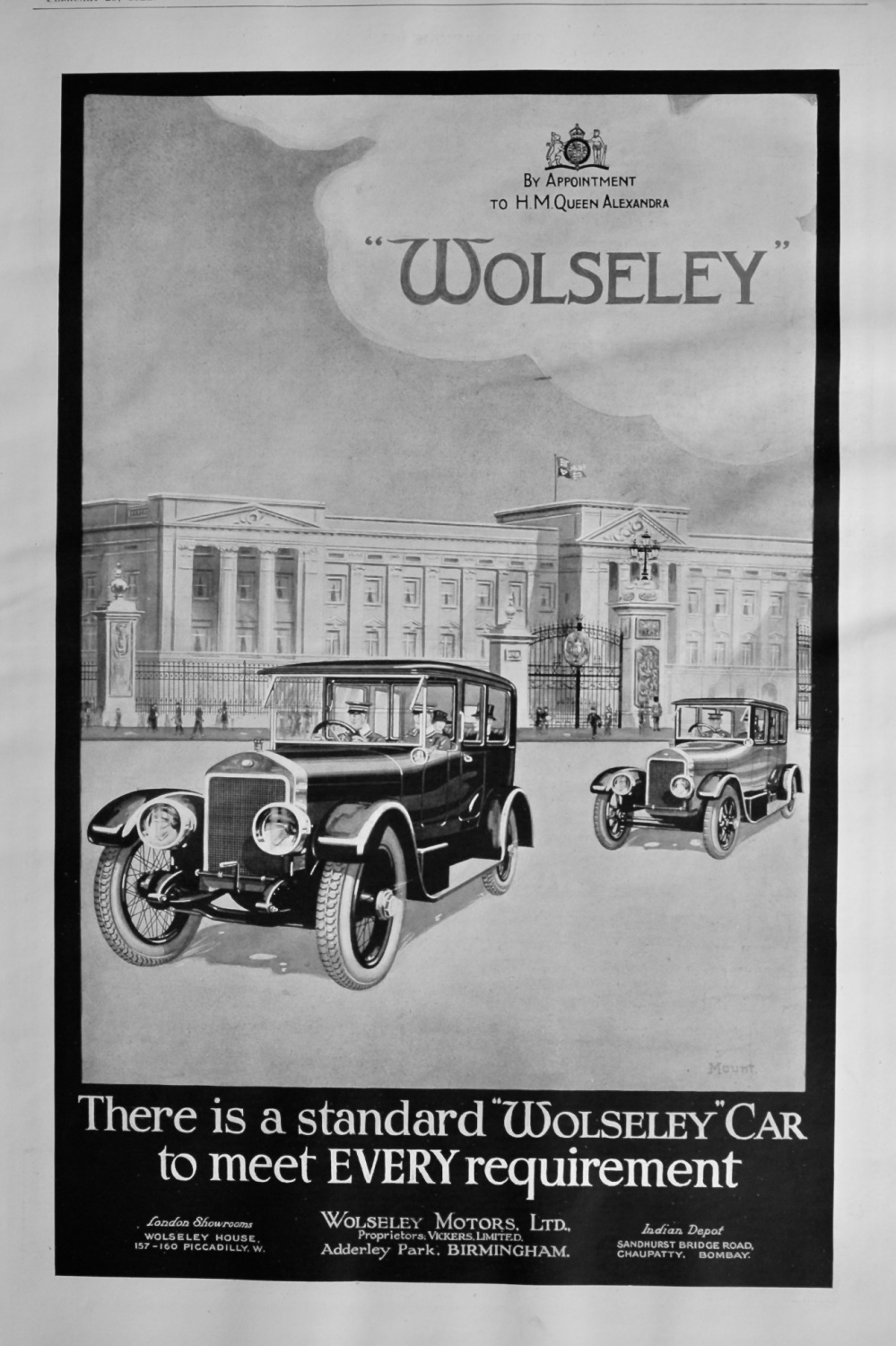 Wolseley.  (Cars)  1922.