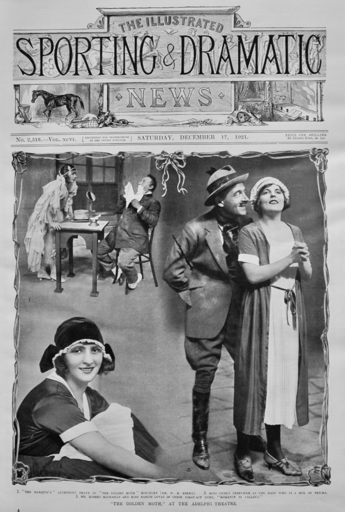 "The Golden Moth," at the Adelphi Theatre.  1921.