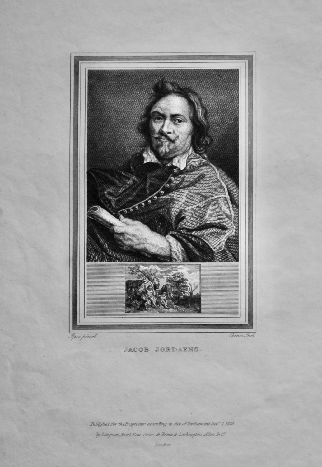 Jacob Jordaens.  1825.